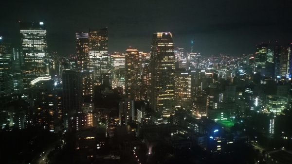 東京タワーの夜景