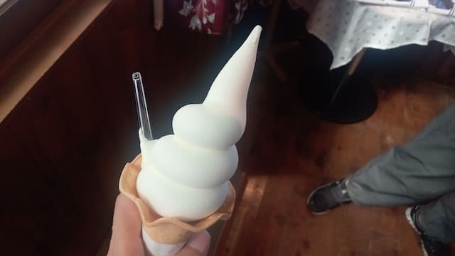 平松牧場 MooMooのミルクソフトクリーム