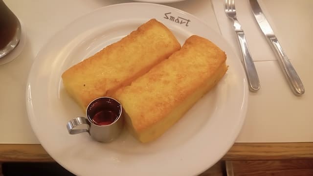 スマート珈琲店のフレンチトースト