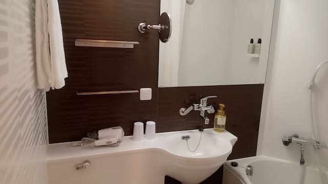 フォーポイント フレックス by シェラトン 金沢の洗面台