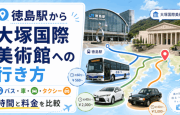 徳島駅から大塚国際美術館への行き方