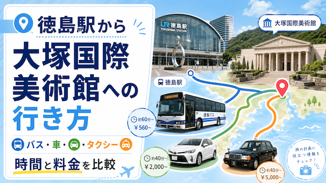 徳島駅から大塚国際美術館への行き方
