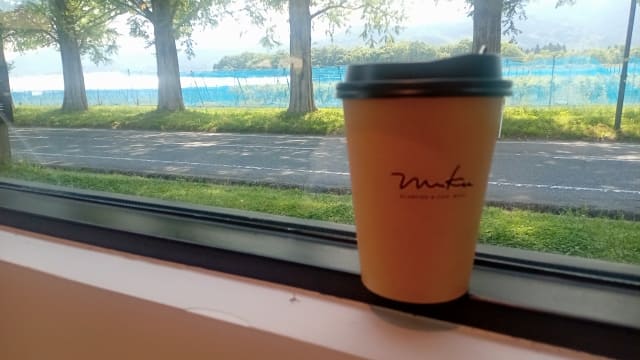 GLAMPING＆CAFE MUKUのカフェ