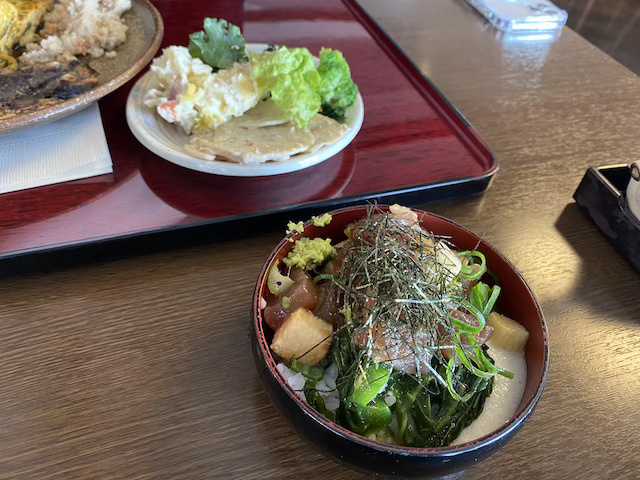 アオアヲナルトリゾートの朝食