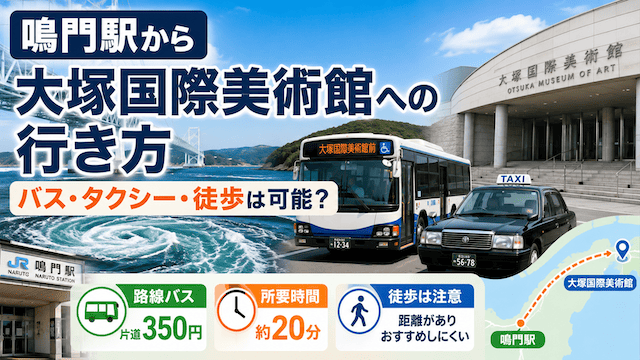鳴門駅から大塚国際美術館への行き方
