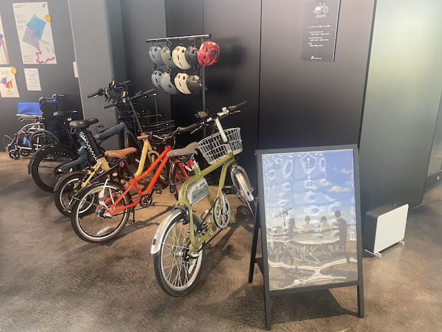 レンタサイクル写真