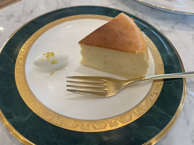 チーズケーキの写真